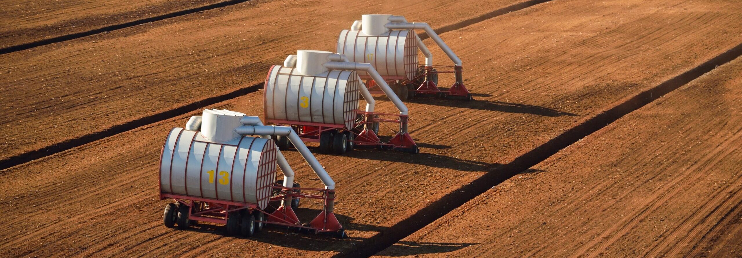 Harvesting peat moss