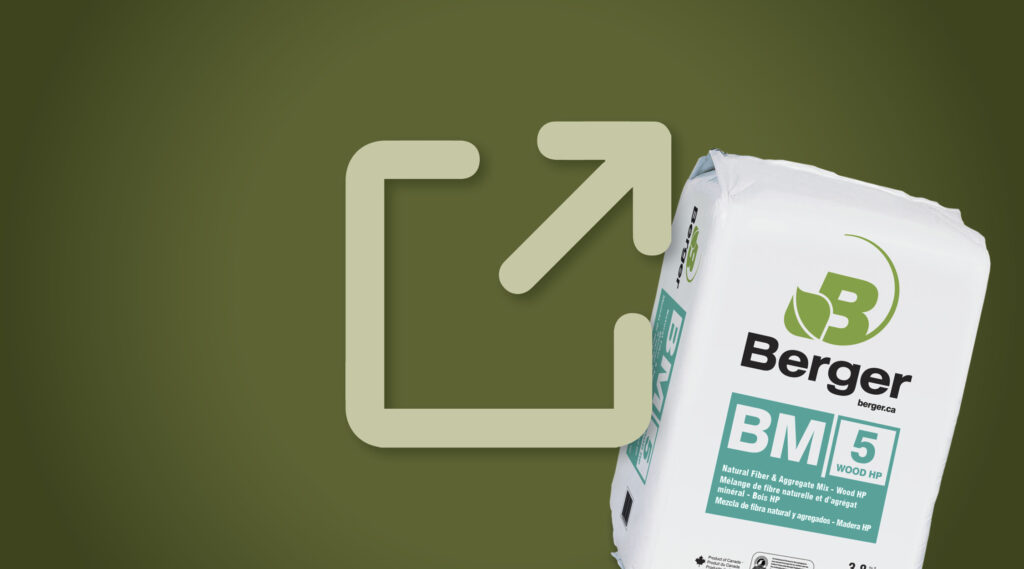 BM5 Natural Fiber & Aggregate - Wood HP