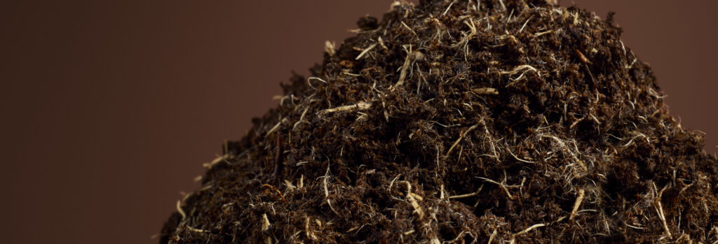 Peat and wood fiber substrates
