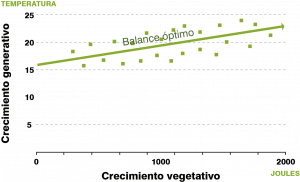 Tabla de balance de crecimiento