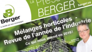 La Presse Berger 6e édition